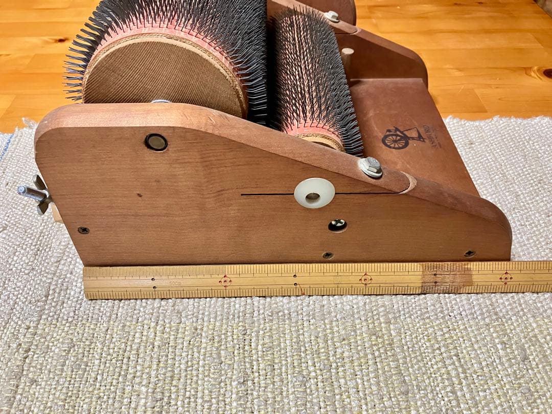 アシュフォード ドラムカーダー（木製、手廻し）の通販はau PAY