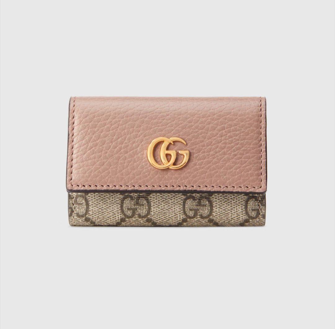 超美品】GUCCI ダブルG バイカラー キーケース ♡ - メルカリ