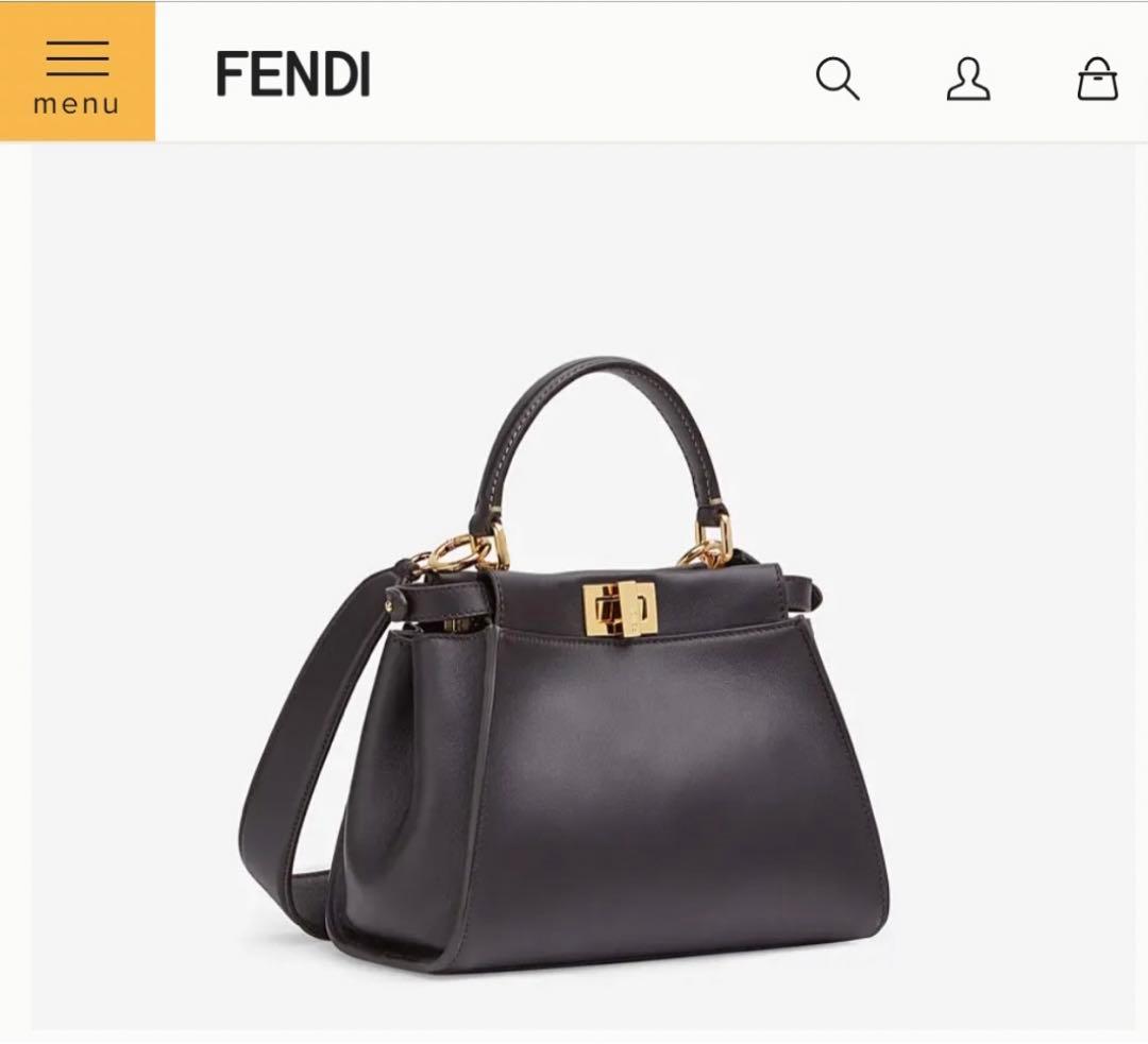 くるみるく様ご専用❤︎ 極美品 FENDI ピーカブー スモール (ラッピー