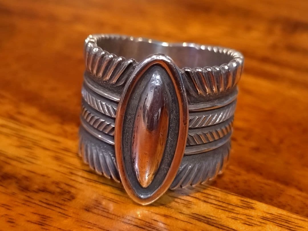 bunamama様確認ページ❗️インディアンジュエリー、ロンべドニーリングのみ Ron Bedonie （故 ロンベドニー 作）のリングが届いています