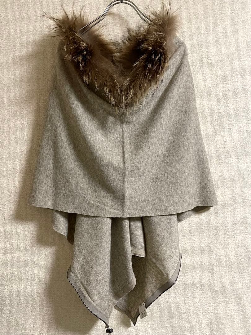 goa fur shawl Stall vest ファー マフラー ベスト