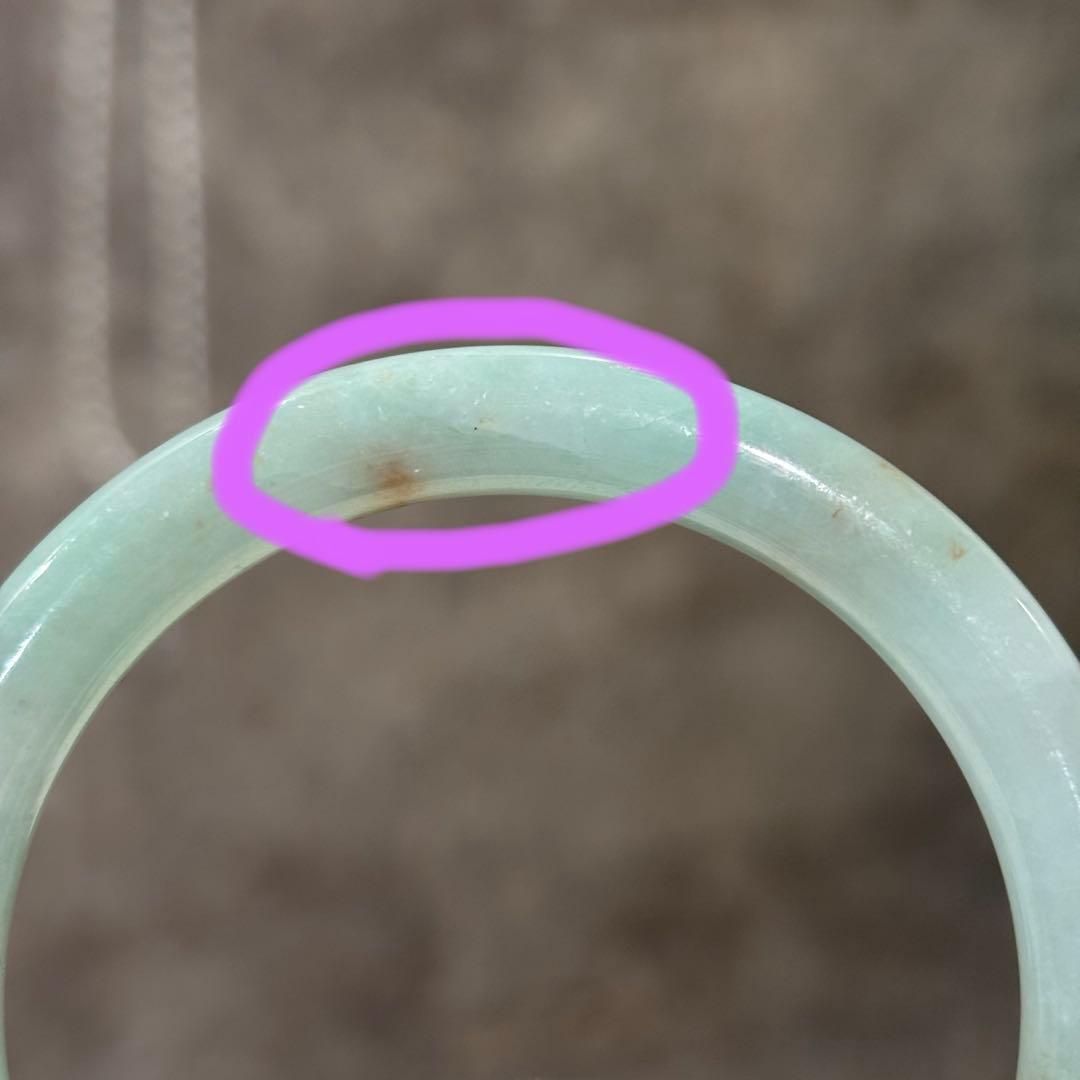 画像追加 ミャンマー産天然本翡翠 A貨 バングル 鑑定書付き