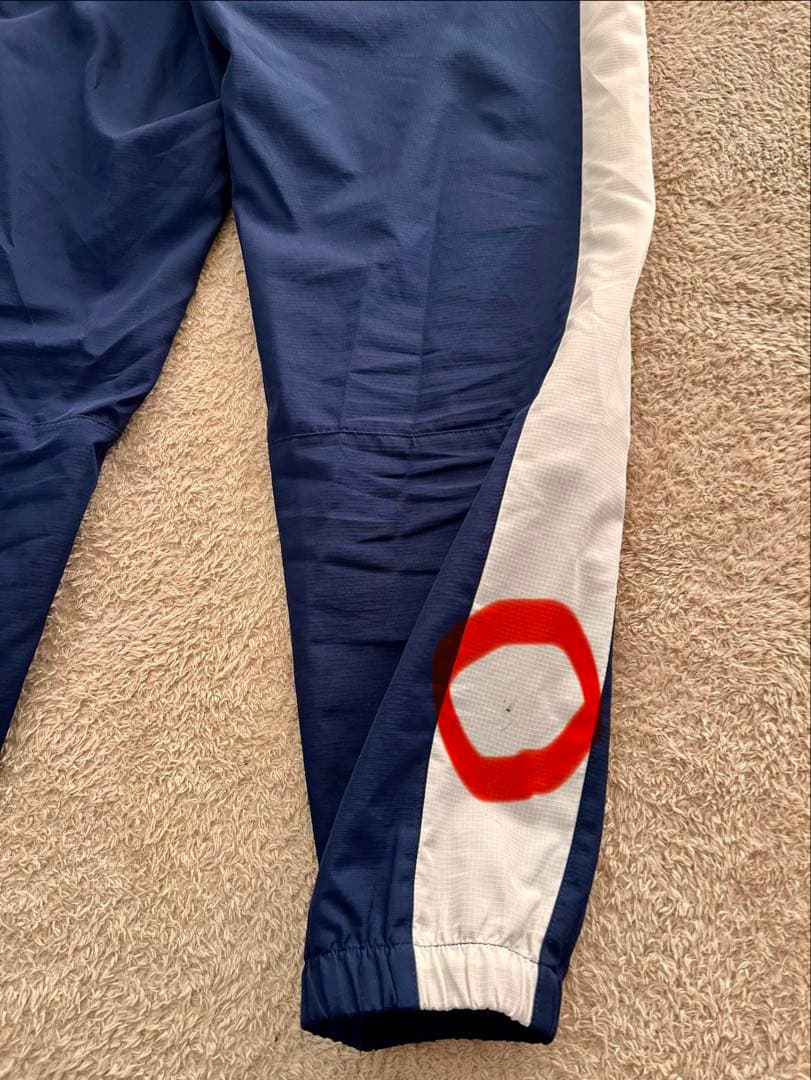 美品⭐︎ new balance セットアップ 赤/白/紺 ナイロンジャケット