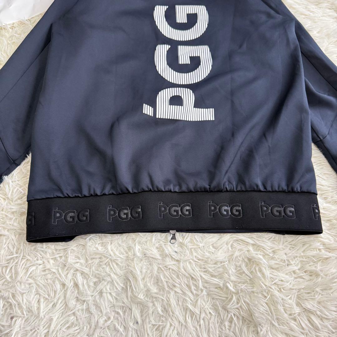 パーリーゲイツ】極美品 セットアップ ネイビー 5サイズ pgg メンズ