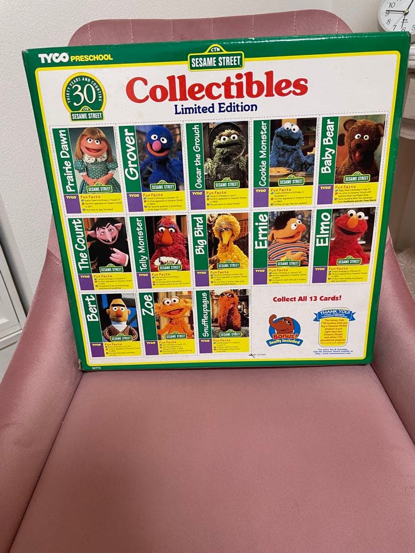 セサミストリート 30周年記念 フィギュアセット きーままーま おもちゃ