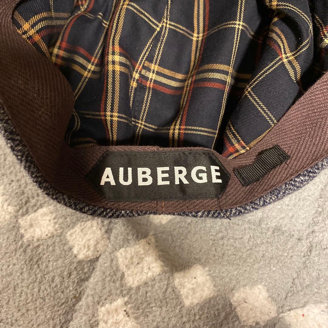 とん太様用】AUBERGE ツイードキャスケット グレー