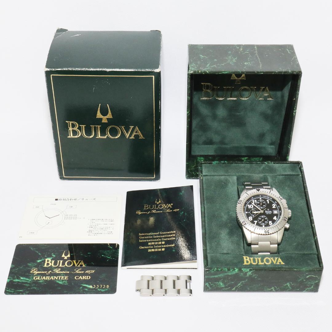 BULOVA ブローバ クロノグラフ Ref.BVD103 - メルカリ