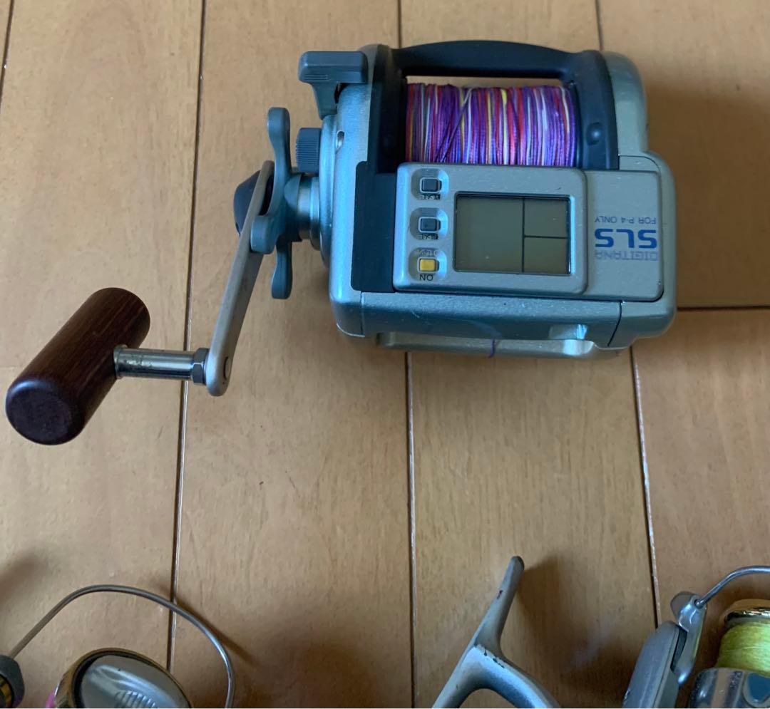 SHIMANO SAHARA など リール ジャンク合計14個まとめ セット売り