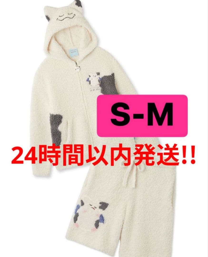 ジェラピケ 完売品✨ジェラートモーモンパーカ＆ハーフパンツセット S-M　新品 gelato pique｜【ドラゴンクエスト】【キッズ】ジェラートモーモン