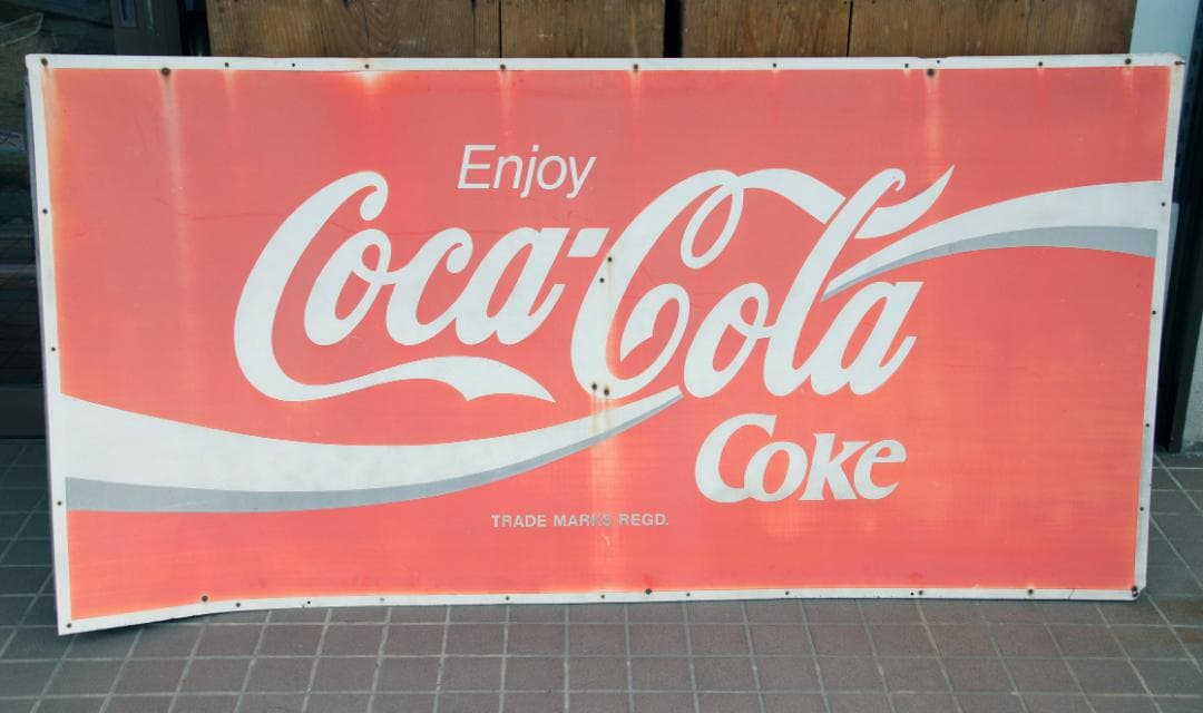 Coca Cola コカコーラ看板昭和レトロ照明広告アンティーク