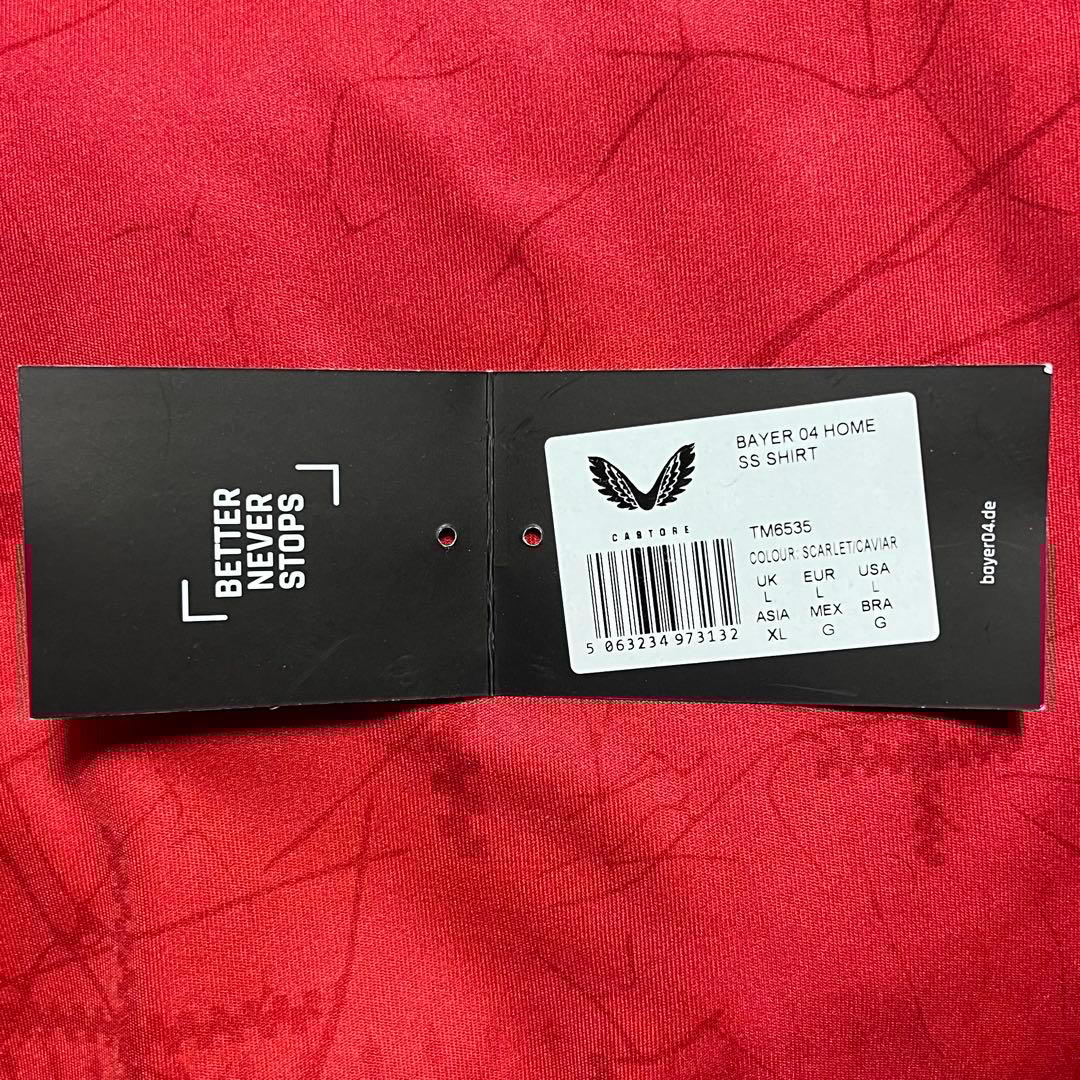 極美品！】24/25 レバークーゼン ♯10 ヴィルツ【XLサイズ】ホーム