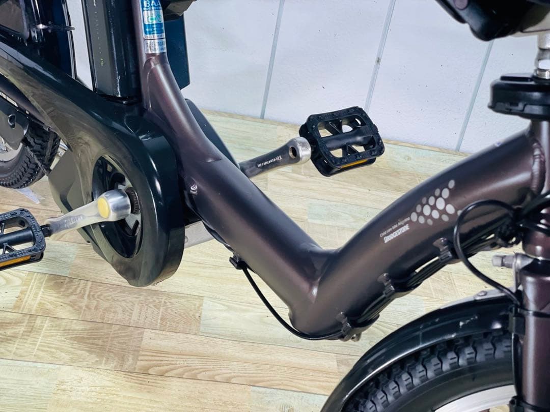 2681ブリヂストン8.7アンペア3人乗り対応子供乗せ電動アシスト自転車