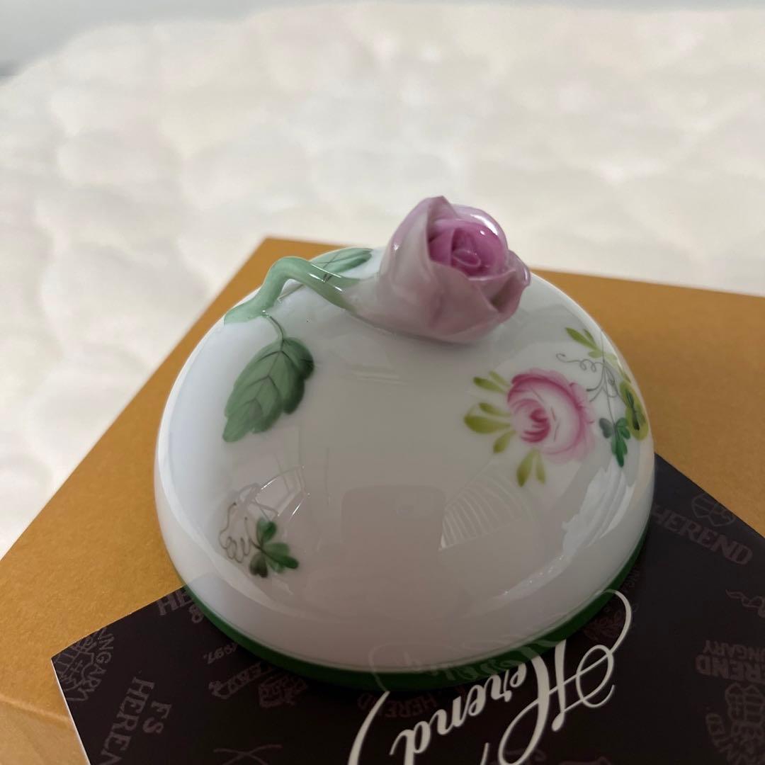 ヘレンド ウィーンの薔薇 ボンボニエール、小物入れ L108494107