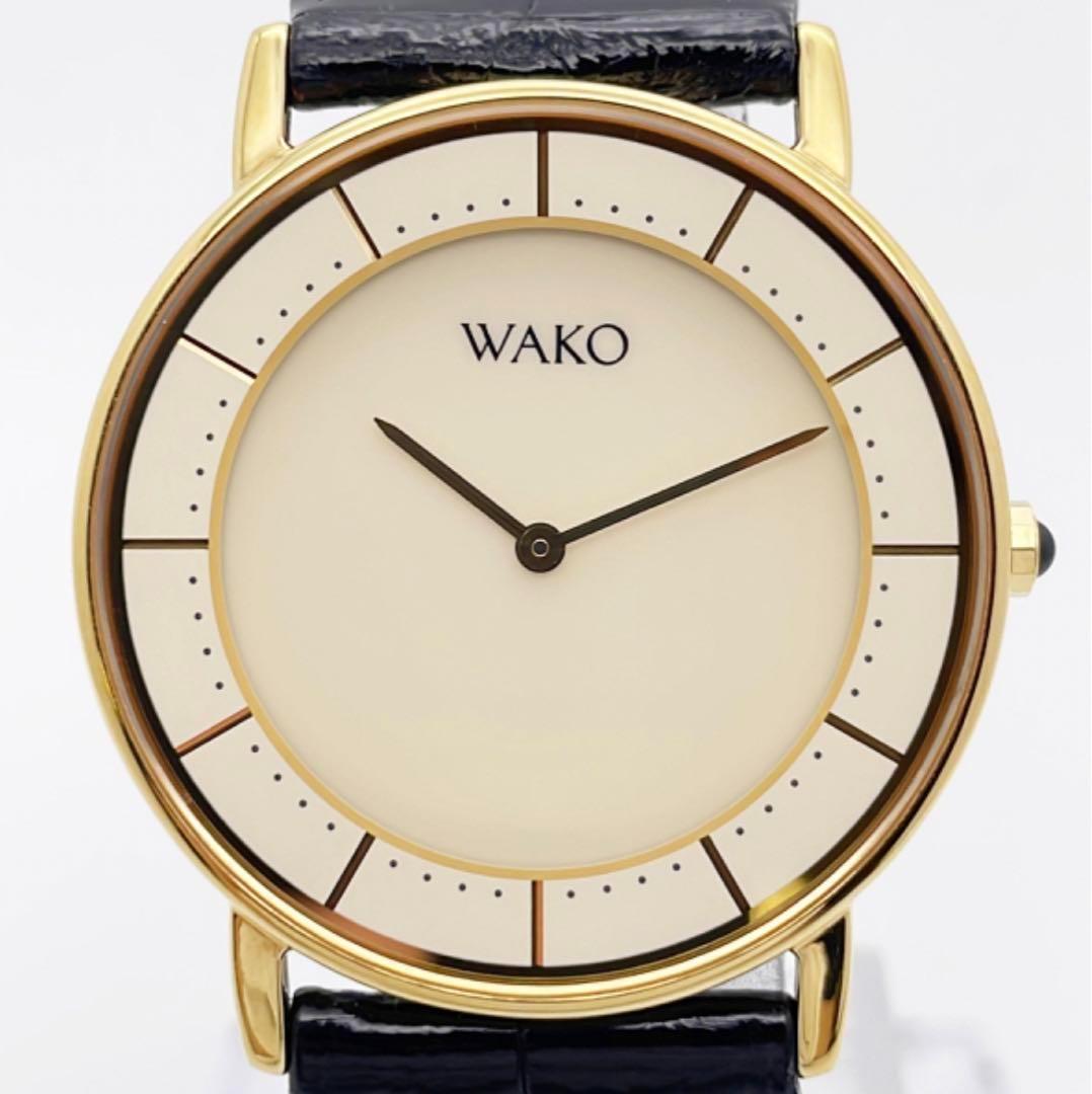 WAKO 銀座和光 4J40-HABO 紳士用腕時計 メンズ 新品電池交換済み