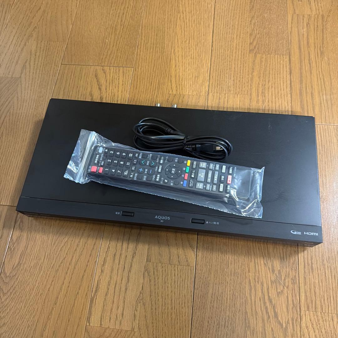 ハヤテちゃん　動作品　2B-C10CW1 シャープ　BDレコーダー シャープ 2B-C10CW1 AQUOS（アクオス）ブルーレイ ブルーレイディスク
