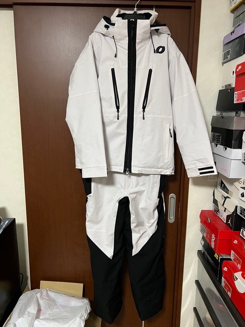 ONYONE スキーウェア 上下セット ホワイト/ブラック オンヨネ（ONYONE） メンズ スキー ウェア上下セット MENS SUIT