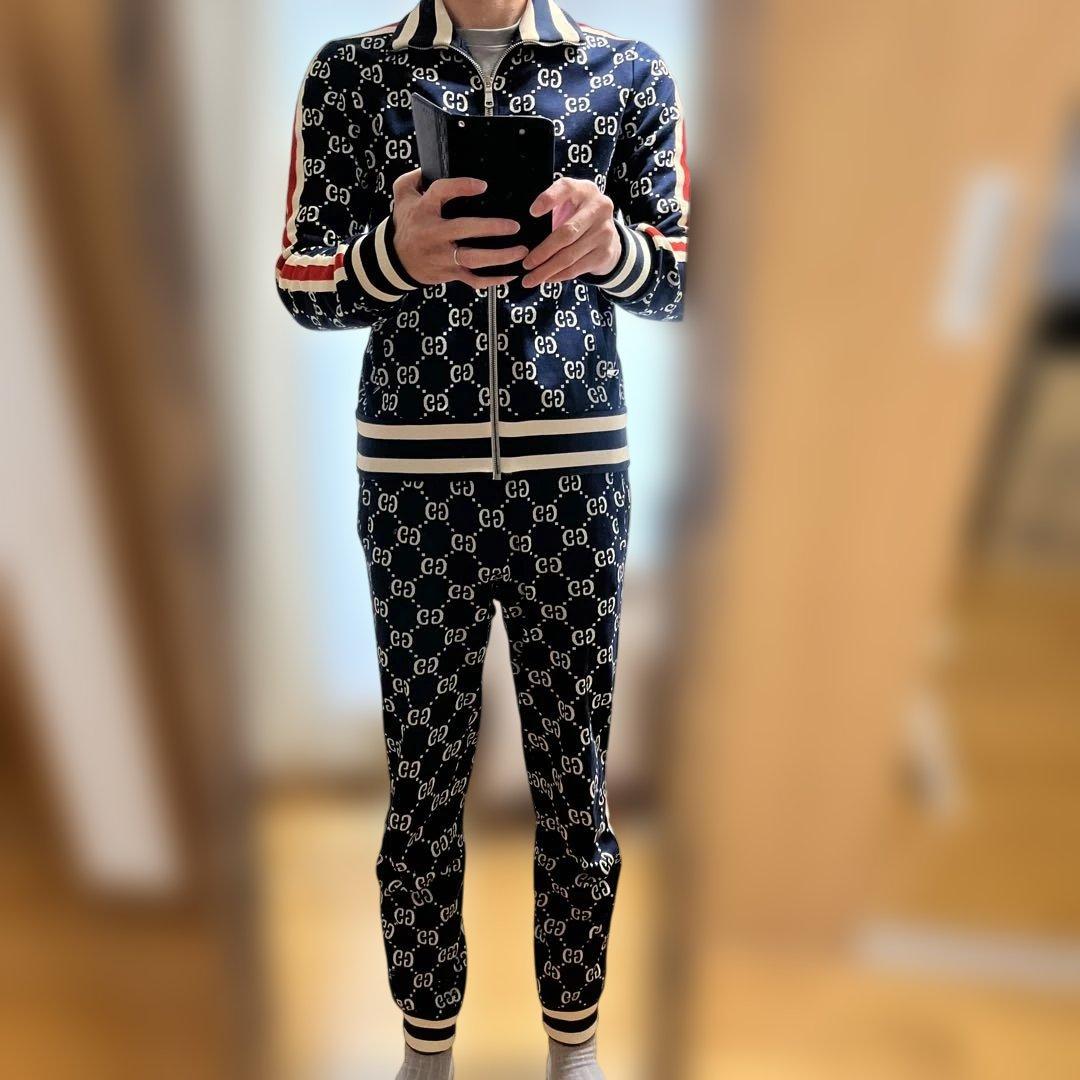 sweet様専用！GUCCI グッチ ジャガードジャージ セットアップ XS