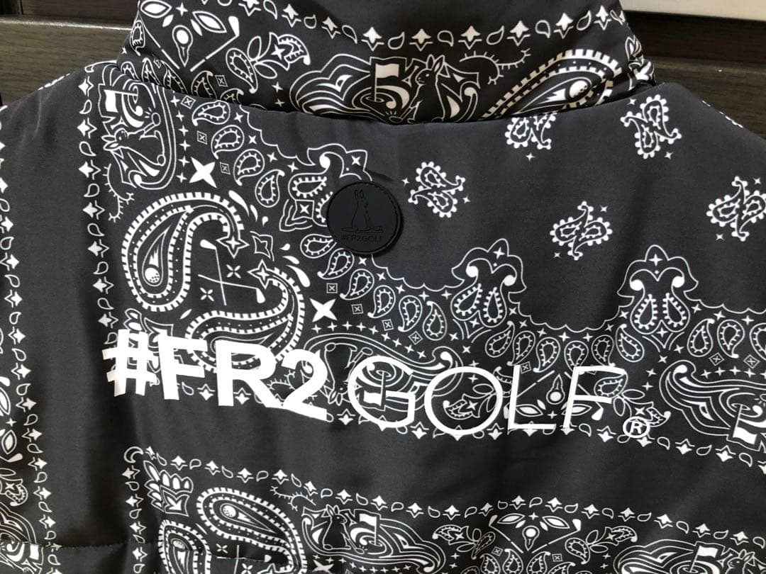 FR2 GOLF ペイズリー柄 中綿ベスト 新品 XL 試着のみ bristol