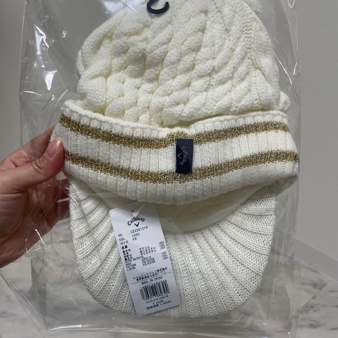 けんちゃん⭐︎様専用】キャロウェイ 中綿ダウン ホワイトプリーツ L