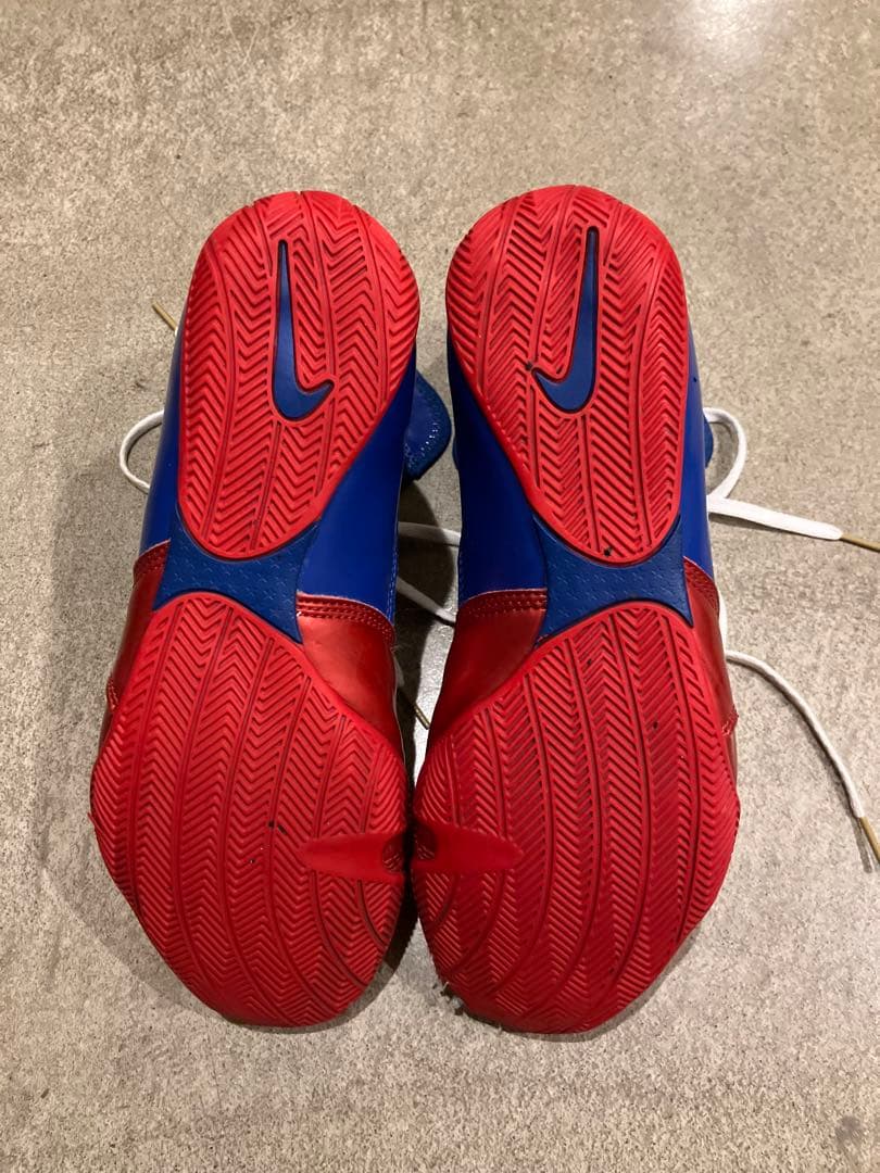 Nike ボクシングシューズ レッド/ブルー NIKE ハイパーKO ボクシング