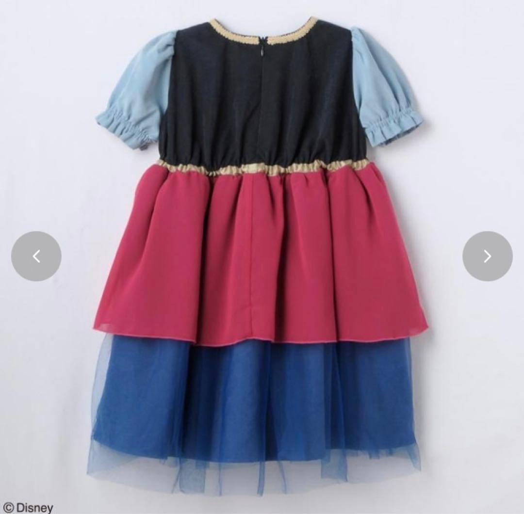 新品タグ付 バースデイ アナ ワンピース 120 cottoli アナ雪 ドレス