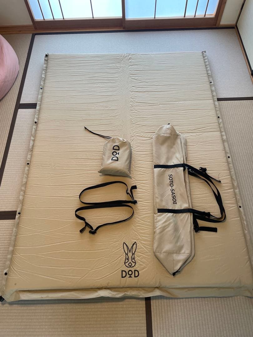 【DOD】ソトネノサソイ(Ｌ) インフレーターマット DOD（ディオーオーディー） マット ソトネノサソイL CM3-622-TN dod