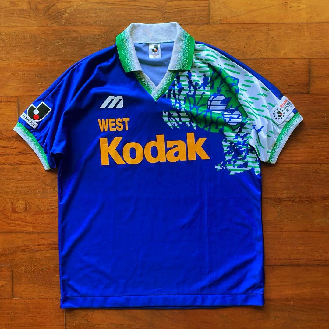Jリーグ Kodakオールスター ユニフォームmizuno 1993年 レア Jリーグ初期の真夏の祭典！Jリーグオールスター初代ユニフォーム