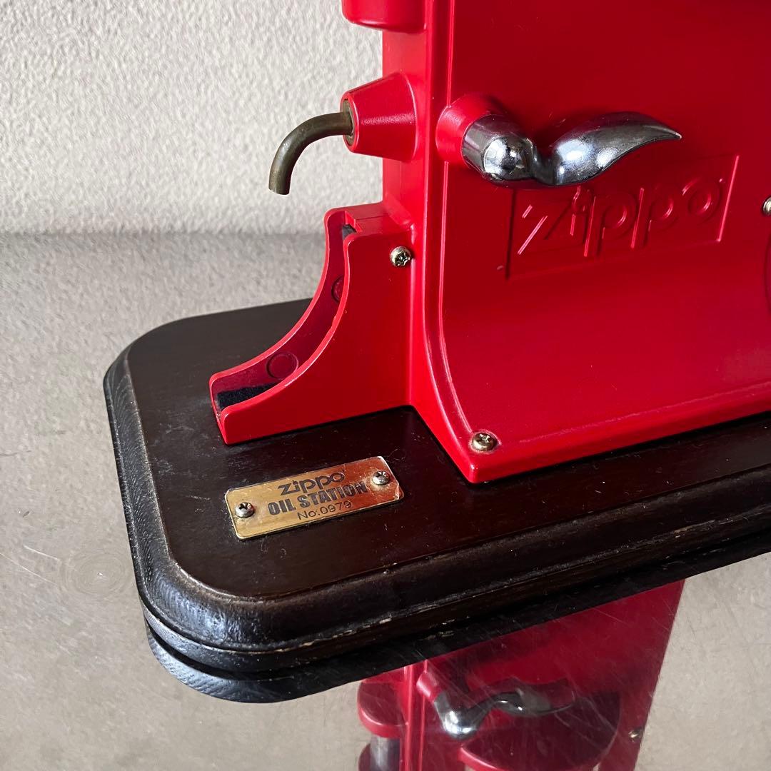 激レア zippoオイルステーション ヴィンテージ シリアルナンバー入り