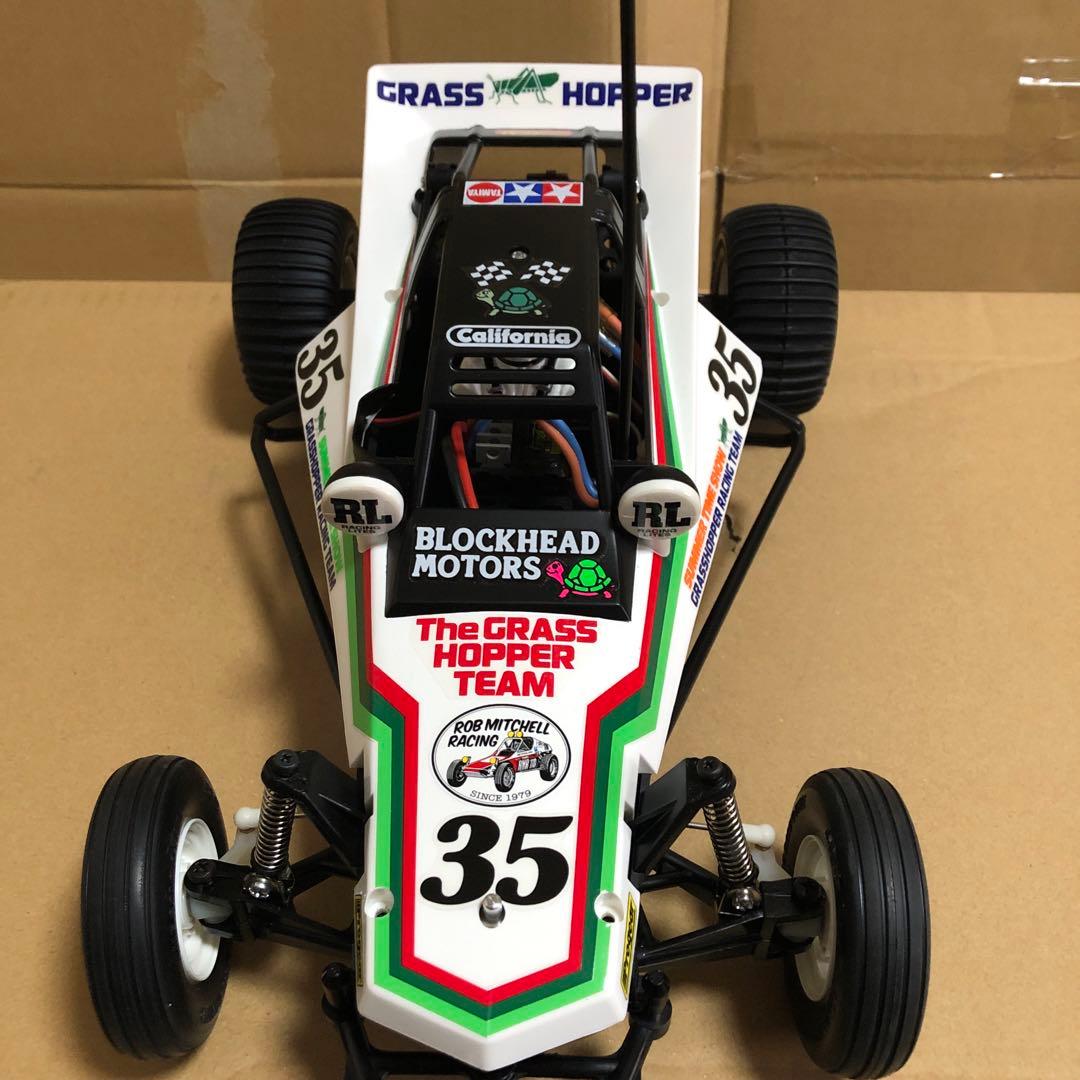 タミヤ RC グラスホッパー フルセット完成品 新品、未走行、メカ類のみ