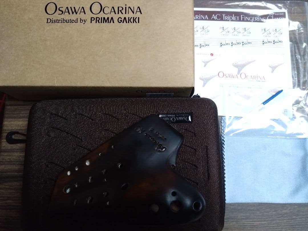 Osawa AC オカリナ 　漆仕上げTU AC トリプル