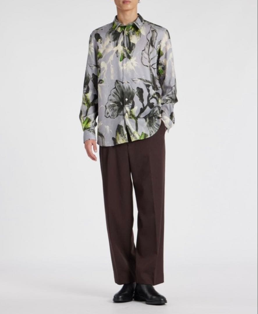 24AW ペインテッドリーフ シャツ Paul Smith ポールスミス