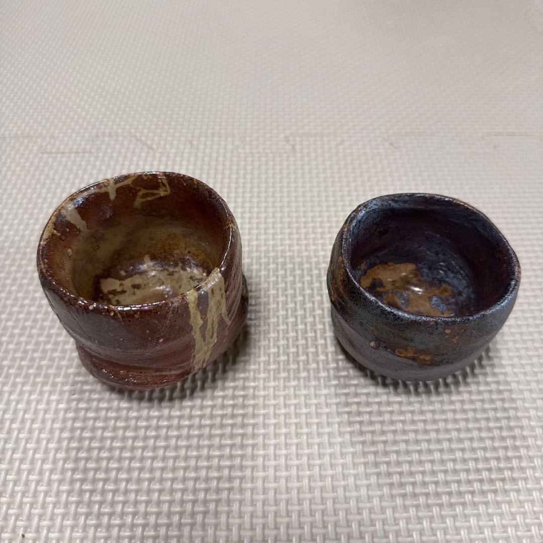 未使用 高級 備前焼 森丁斎作 桃形陶器皿 桃形 未使用