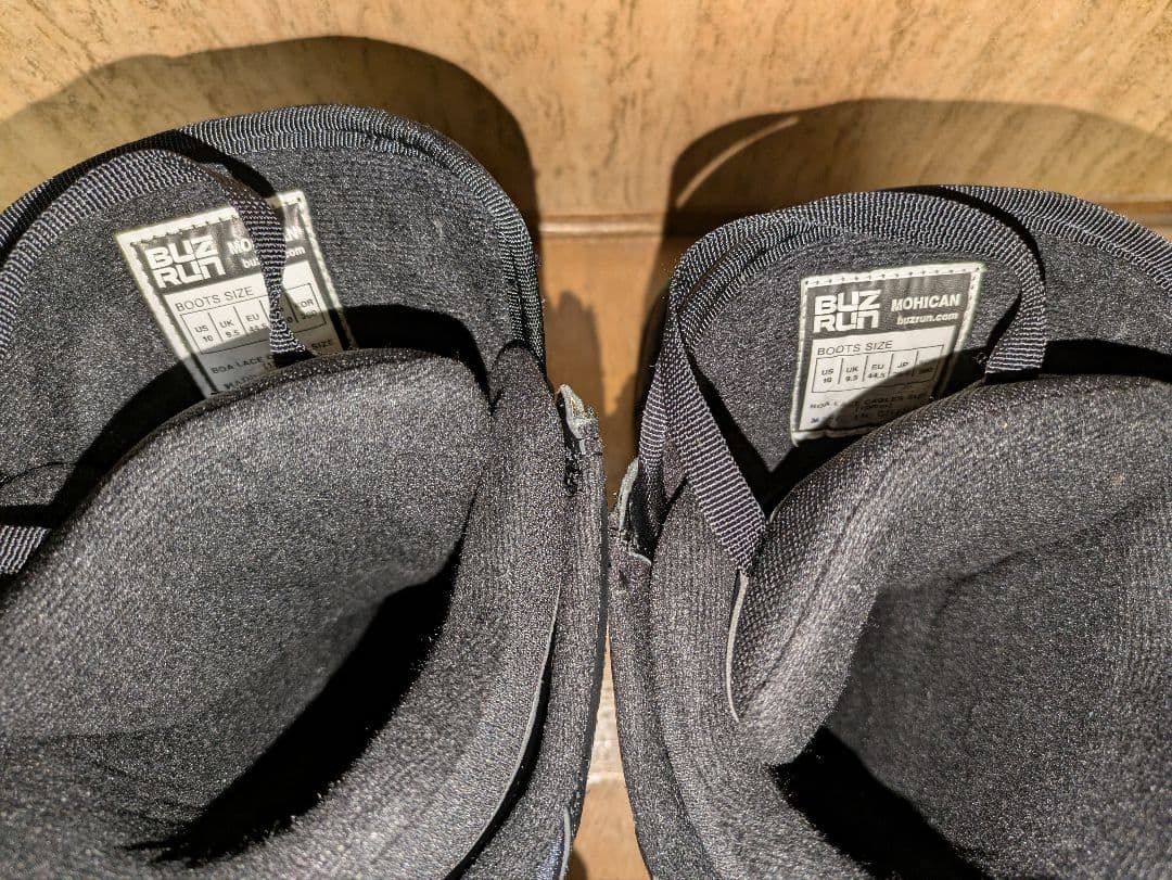 【美品】BUZRUN スノーボードブーツ BOAシステム 28.0cm 状態良好