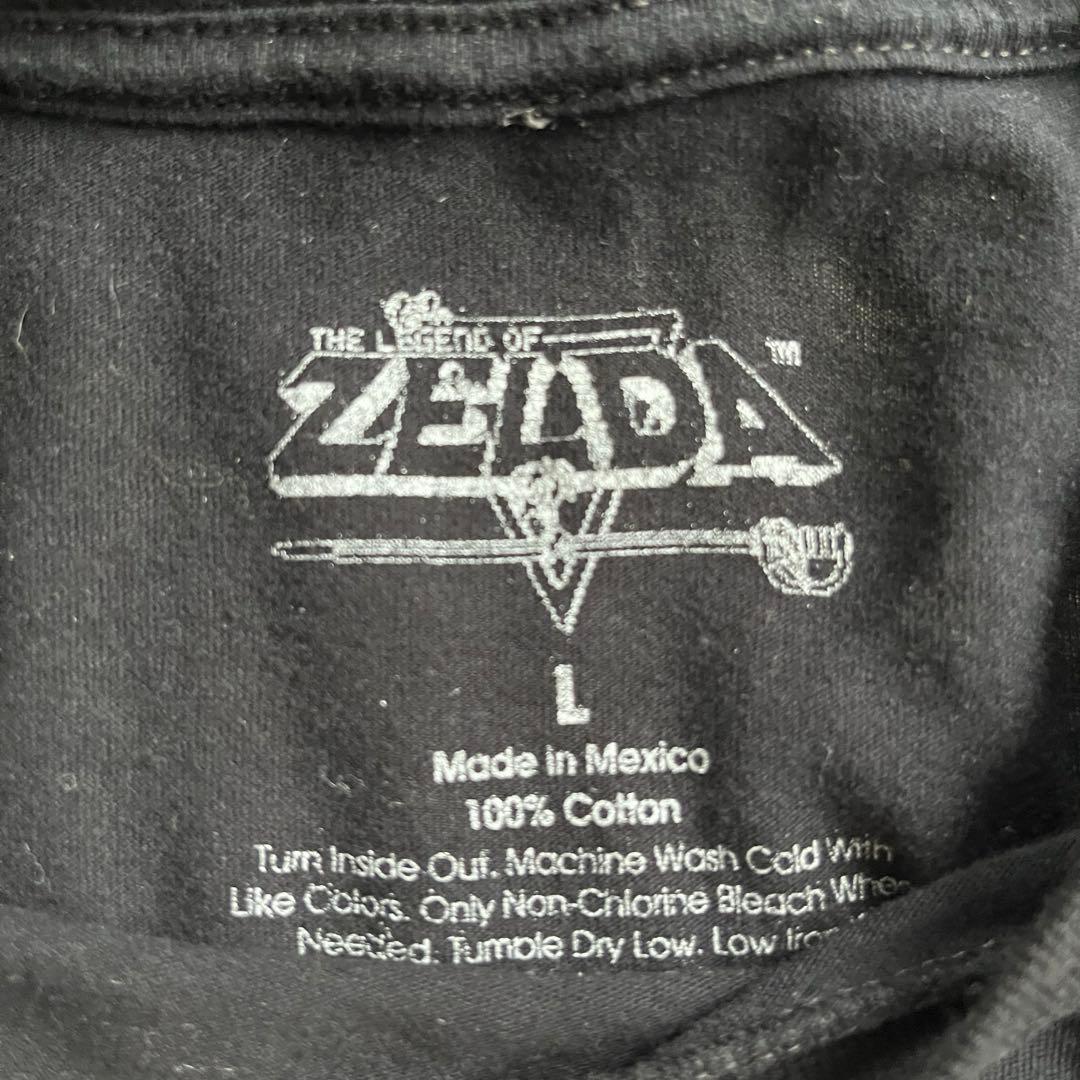 任天堂公式 ゼルダの伝説 ゲームT 古着 Tシャツ ドット絵 Vintage