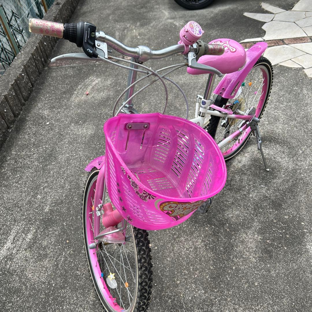 タイヤ修理済】子供用自転車22インチ