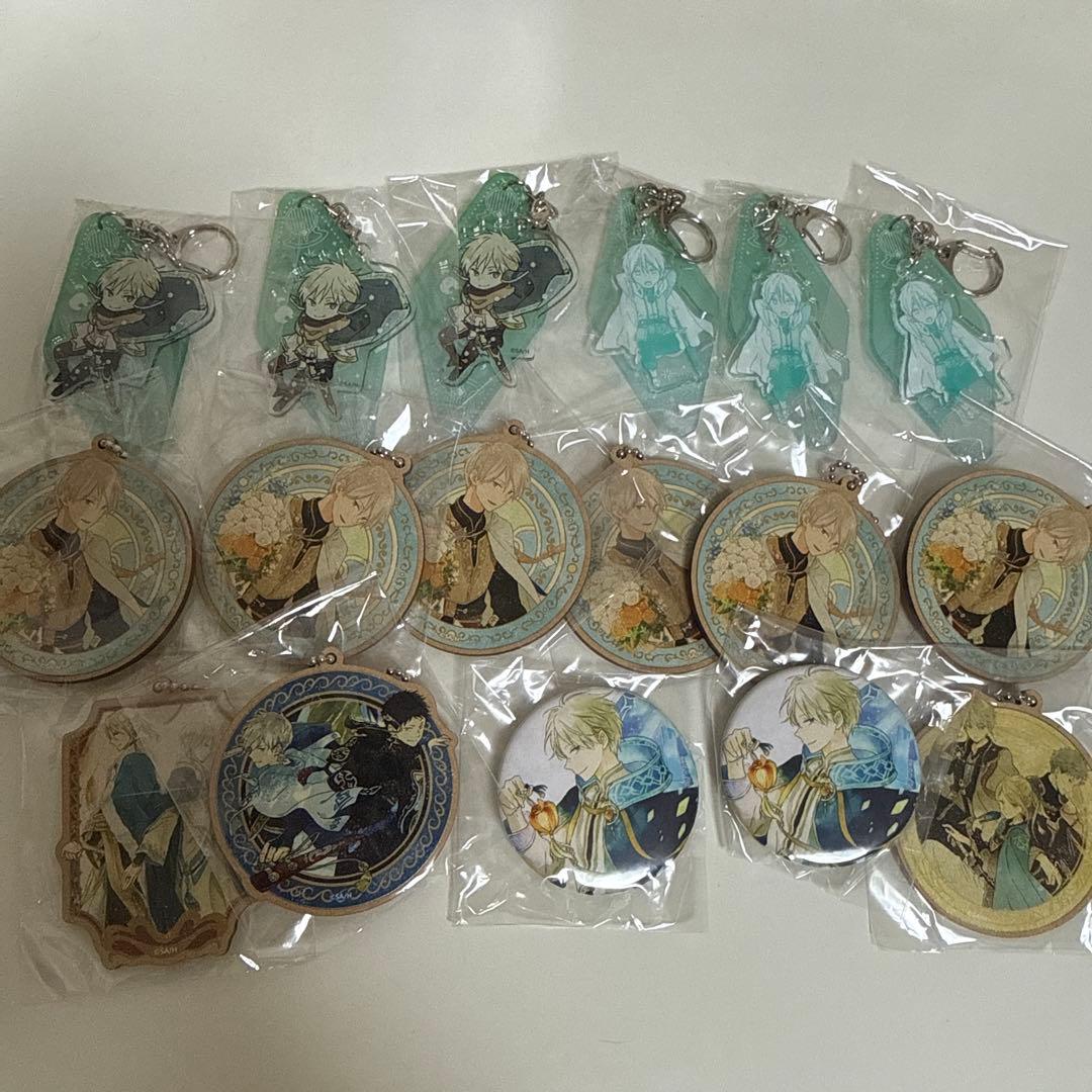 赤髪の白雪姫　漫福ガチャ　ゼン　缶バッジ　モーテルキーホルダー　キーホルダー 赤髪の白雪姫 漫福ガチャ ゼン 缶バッジ モーテルキーホルダー