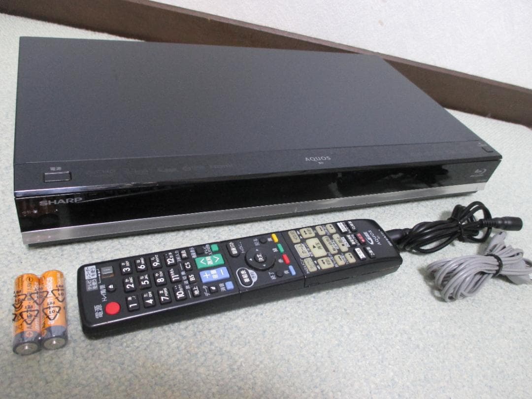 動作良好☆SHARP 2番組同時録画 ブルーレイレコーダー BD-W580 Amazon | シャープ 500GB 2チューナー ブルーレイレコーダー AQUOS BD