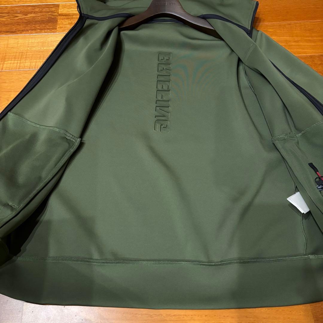 BRIEFING GOLF 3Dロゴパーカーグリーン メンズL