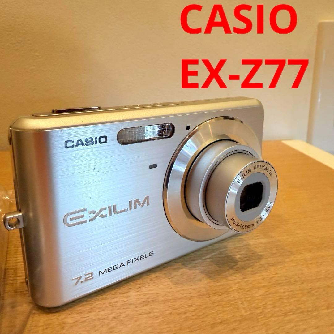 CASIO EXILIM EX-Z77 カシオ デジカメ コンデジ y2k - メルカリ