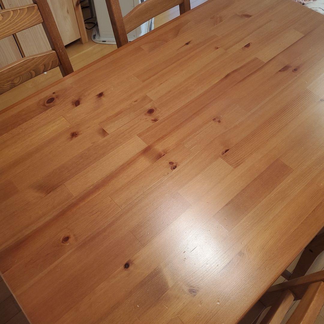 引取り限定】 IKEA ヨックモック テーブル&チェア セット - メルカリ