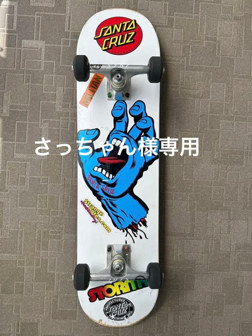SANTA CRUZ スケートボード コンプリート STORMY不織布バッグ付き