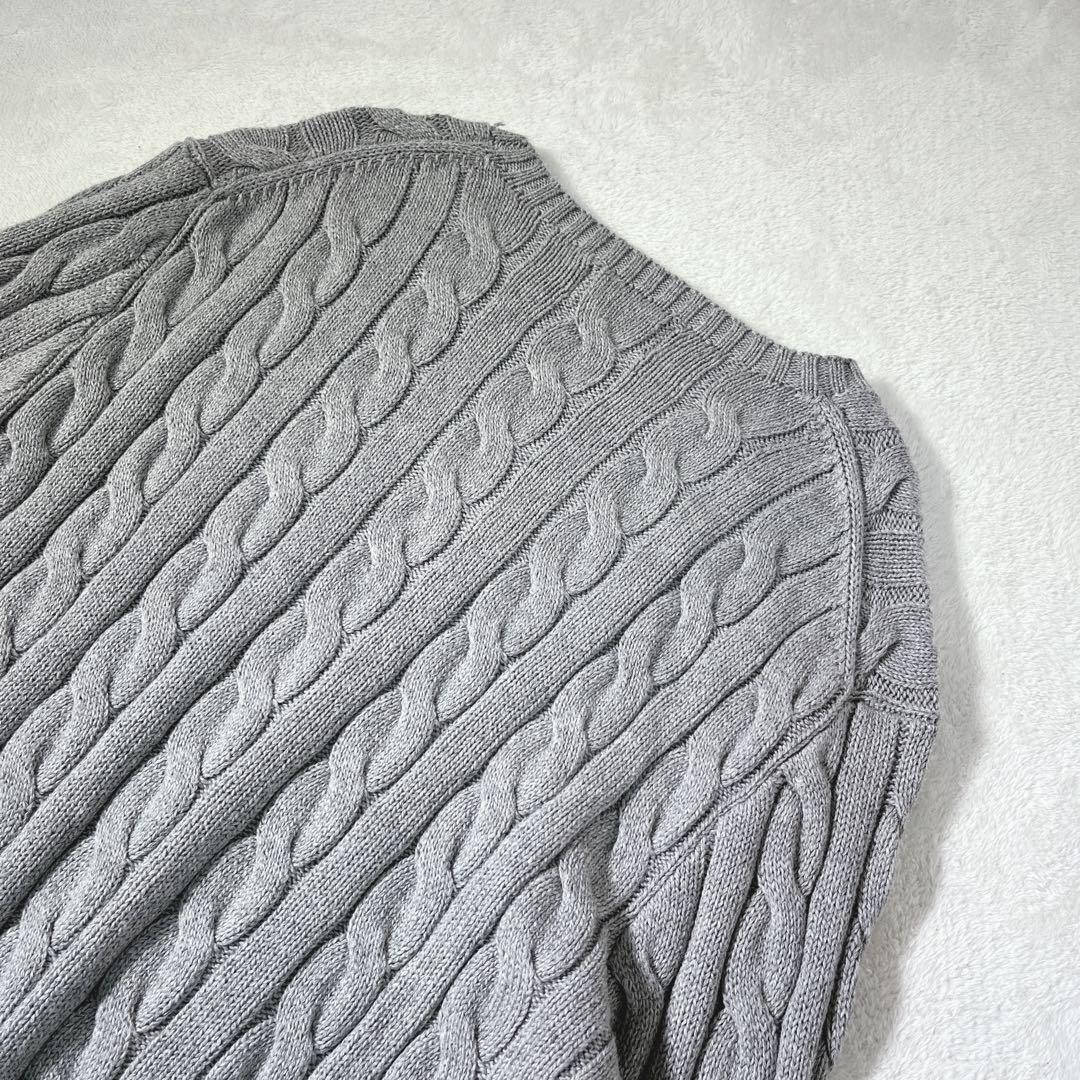 極美品 ポロラルフローレン ニット ケーブル 《M》 現行タグ セーター