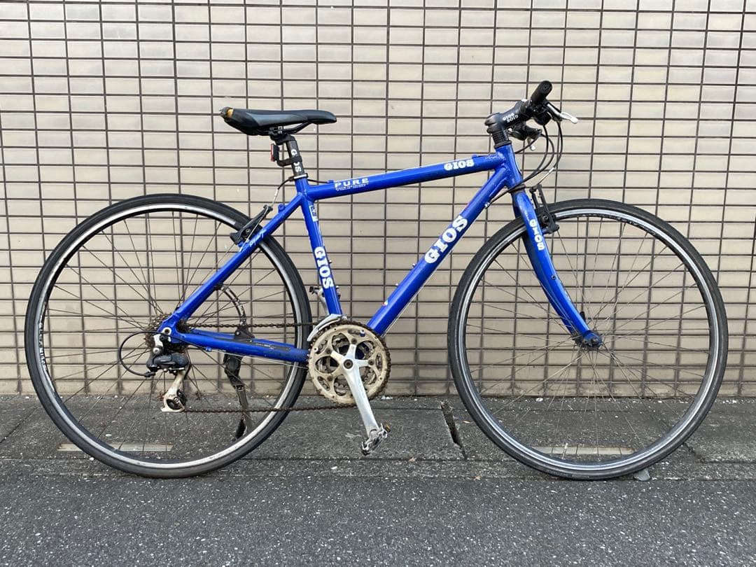 GIOS PURE FLAT ジオス ピュア フラット サイズ46 ワイヤー新品 GIOS STEEL MASTER(ジオス スチールマスター) 2015 クロスバイク 大阪