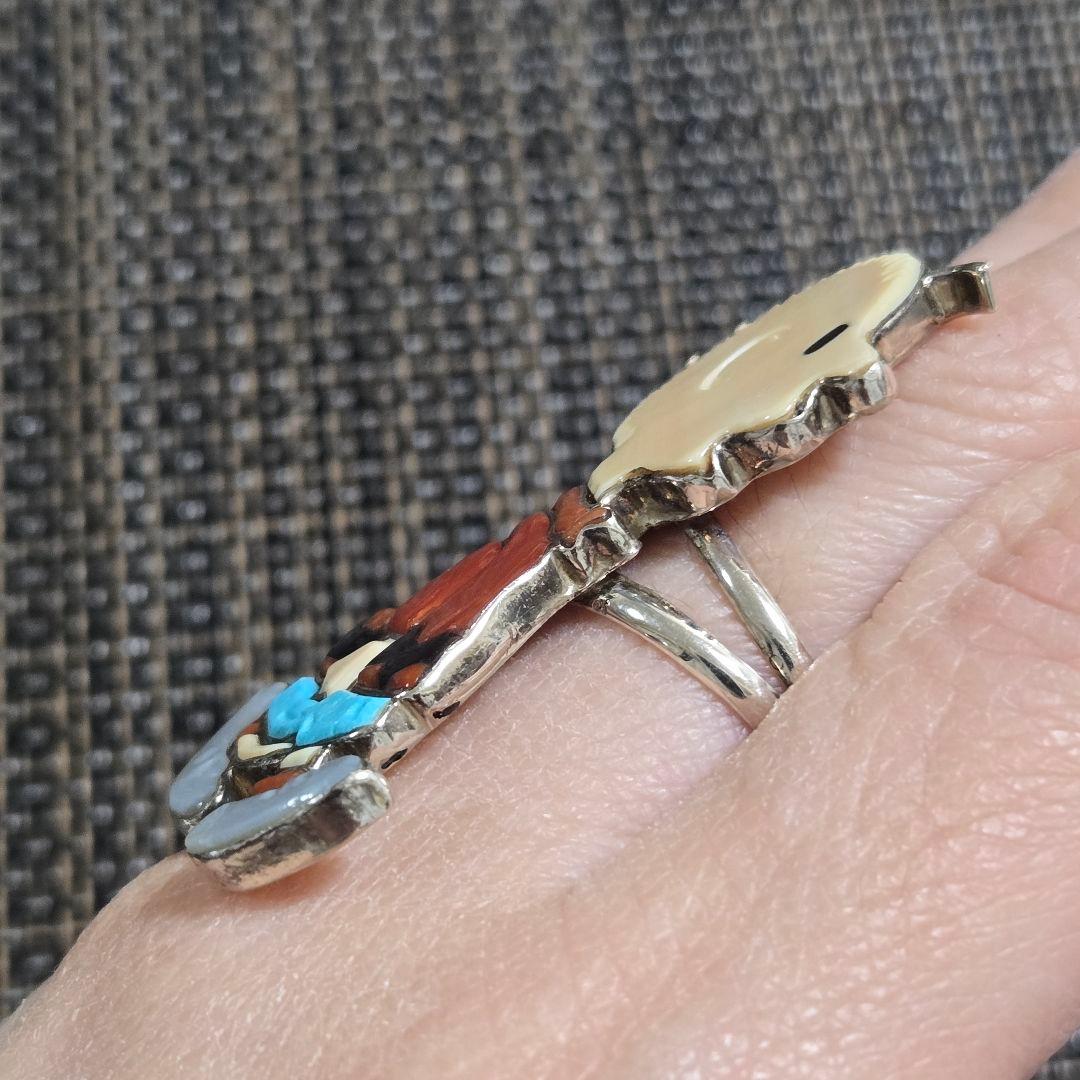 マ*︎様 ズニ族 Andea・Lonjose チャーリーブラウン リング シルバ