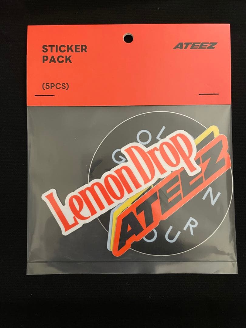 ATEEZ \"LemonDrop\" US限定トート、ステッカー、キーリング　新品