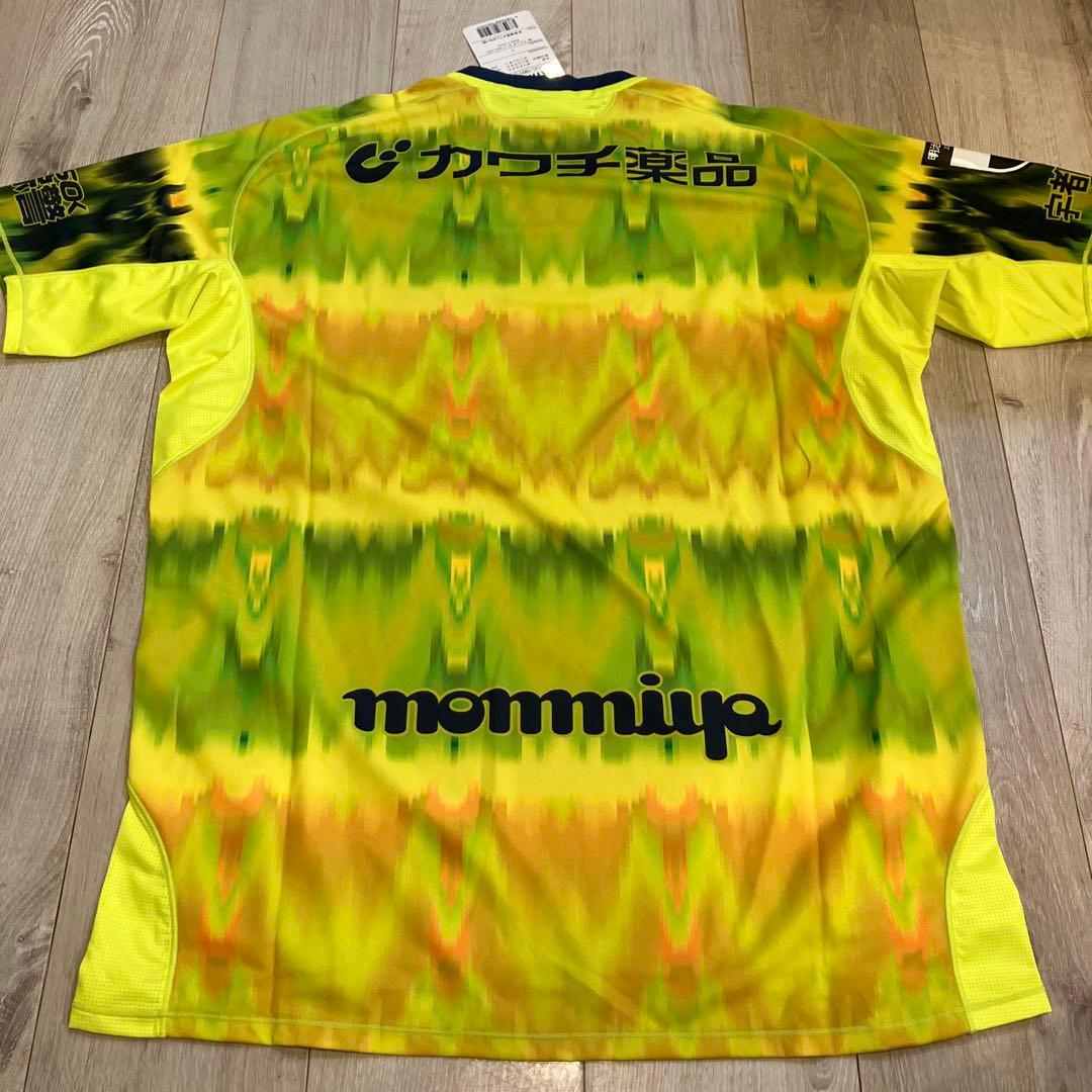 新品 ATHLETA サッカーシャツ 12番 イエロー 栃木SC