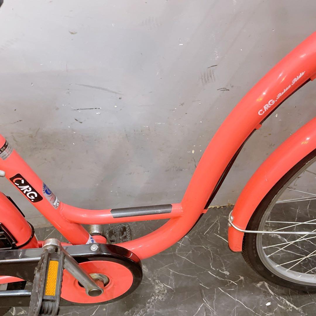 【967】《限定価格》一般車 ママチャリ CARG ピンク系 26インチ