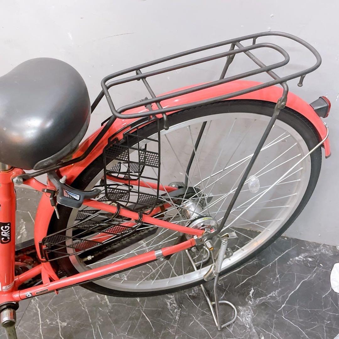 【967】《限定価格》一般車 ママチャリ CARG ピンク系 26インチ