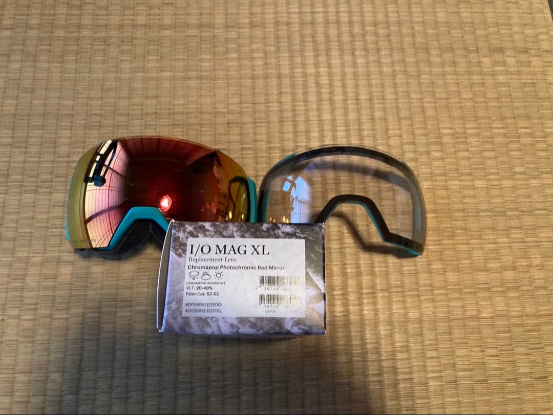 Kanrekiさん専用 ゴーグル調光ChromaPop Red Mirror L108412