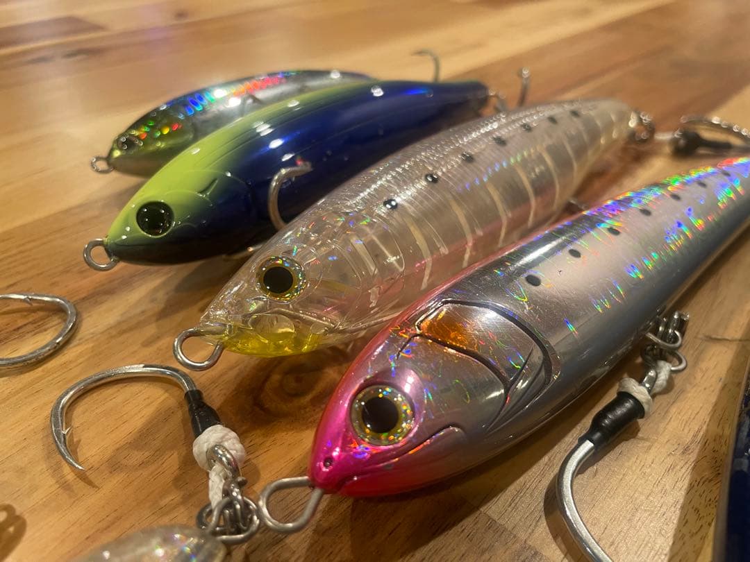 ヒラマサ 青物プラグセット ルアー 別注平政 ポップクイーン等 - メルカリ